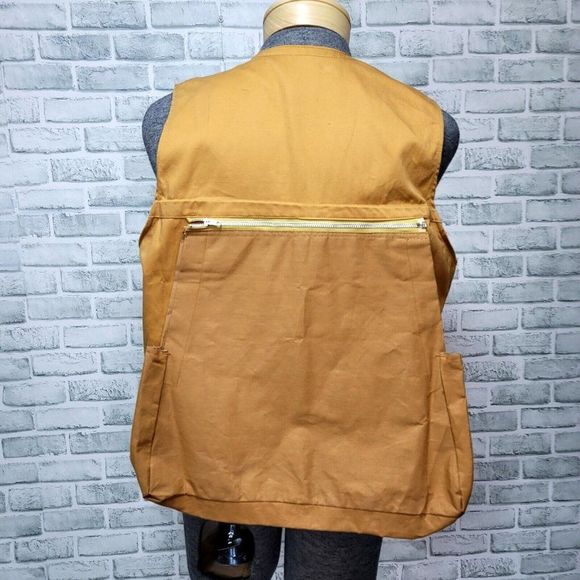 Vintage 80s Newco Hunting Shooting Vest Mens XL Outdoorsman Sportswear Mountain - Picture 4 of 8
